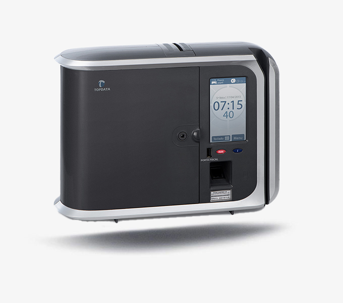 Relógio de ponto TopData Relógio de ponto TopData com coleta automática de marcações pelo PontoVix